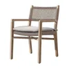 Camp Furniture Outdoor Teak Table And Chair Courtyard Villa Garden Homestay Rattan Waterproof Sunscreen Long
