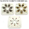 Amplificador amplificador DIY 5pcs 7pins ASCUUUM TUBE Sockets Base de cerâmica para 813 FU13 4B27 5125B 8001 Amplificador de tubo de vácuo DIY