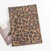 Écharpes Europe et américain Leopard Print Scarf 2024 Automne Winter Châle Imitation Cashmere for Women