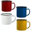 Wijnglazen email Koffie mokken kleine camping thee drinkbekers reizen vintage cups china emailwaremelk espresso