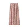 Skirts Sexy Sequin Shiny Maxi Skirt Glitter High Waist Loose Casual Long Women Sequined Midi Brown Purple Yellow Pink Grey