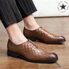 Dress Shoes Moccasins Men's Genuine Leather Fashion Derby Classic Business Casual Wedding Formal Wear