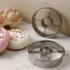 Formar DIY rostfritt stål Donut Mögelkaka Dekorera bakverktyg desserter Brödskärare Maker Kök hembakning