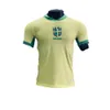 Fotbollströjor Mens Tracksuits 2425 brasilianska landslagströjor Hem och bort nummer 10 Neymar -fanversion Player Version Short Sleeved Football Jersey Team Kit