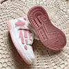 Kinderontwerper sneakers skel top lage hardloopschoenen lederen botten applique jeugd peuter gradeschool kinderen jongen meisje casual schoenen