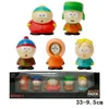 Action Toy Figures 5 Pieces/Batch of PVC South Park Action Picture Toys Populära Creative Models Australian Park Childrens Birthday Present Toysl2403