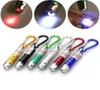 Lazer pen 3 in 1 mini pointer UV Torch met sleutelhanger witte led laser balk uv led plaag de CAT c8535758060