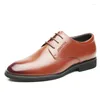 Dress Shoes Oxford for Men Coiffeur Cuero de boda Oficina italiana formal 2024 Zapatos Hombre