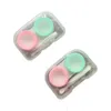 Contact Lens Accessories Simple Contact Lens Case Box Eyewear Accessories Cute Travel Box Container For Lenses d240426