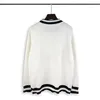 Designer -Pullover Retro Classic Mody Cardigan Sweatshirts Männer Pullover Brief Stickerei runden Hals bequemer Jumper 2258