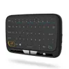 Tastiera portatile H18 Remote Control Wireless Tastiere portatili 24GHz con topo touchpad per Androidgooglesmart TV Box Linu2958196