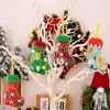 Weihnachtsdekorationen Eisen Candy Box Candies Biscuits Container Jar Tree Anhänger Ornamente für Geschenke Konserven Drop Lieferung Home Gar otlvu