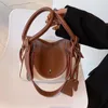 Borse da sera 2024 Jin Mantang Brand Classic Women Canvas PU Leather Patchwork Tote Borse Retro Ladies Messenger