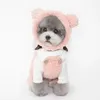 Dog Apparel Pet Cat Cap Cute Hair Loop Headgear Cosplay Small Dogs Kitten Knitted Hat Costume Warm Winter Headdress Supplies