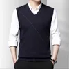 Men's Vests Thickened Casual Sweater Tank Top Autumn And Winter Warm Vest