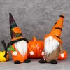 Party -Dekoration Halloween Kürbis Rudolph Plüsch Puppe Weihnachten für hängende Gnome Kinder Geschenke Ornamente 1pc