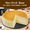 Moulds Metal NonStick Bake Mould Kitchen Accessories Leakproof Round Cake Pan Bakeware Removable Bottom Carbon Steel Large Cakes Mold