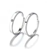 Rings cluster coppia di sole e luna per donne uomini alla moda che abbina il regalo di gioielleria per matrimoni per le dita