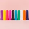 Opslagflessen 20-200set kleurrijke plastic nasale inhalers stokken vullen voor parfum met hoogwaardige vervangende katoenen wanken Essentail olie