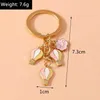 Schlüsselanhänger Lanyards Schöne Heißluftballon Schlüsselbund Emaille Cloud Keyrings für Frauen Männer Auto Schlüssel Handtasche Schlüsselketten Accessoires Diy Schmuck Geschenke