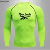 T-shirts masculins 2018 T-shirt de compression masculine Summer Sports Wear T-shirt élastique Sports de séchage rapide TE-shirt Sports Fitness Shirt Mens J0426