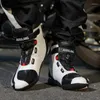 Sapatos de ciclismo à prova d'água para homens com design anti-deslizamento e moto de altura média
