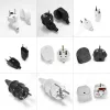 Stecker EU -Stecker -Adapter männliche Ersatzauslässe Re -antworte schuko electeical socket Europe Euro -Anschluss für Stromverlängerungskabel