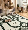 Cartoon Children Car Track Nordic Summer Living Room Floor Mat Parlor Carpe Bedroom Room Crawling filt Creative Designer Carpet3839416