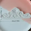 Moulds 3D Lace Flower Silicone Mold Lace Embossed Vintage Fondant Embossed Cake Decoration Mold Party Decoration Baking Tool