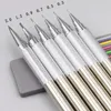 Auto Mechanical Metal Pencil 0.3 0.5 0.7 0.9 1.3 2.0 Mm Black Lead 12 Color Refill Art Painting Student Writing Anti Slip Sheath 240416