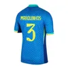 24/25 Brésil Jerseys de football L.Paqueta Neymar Vini Jr.23 P.Coutinho Richarlison Football Shirt G.Jesus T.Silva Bruno G. Pele Casemiro Men Women Kids Set Jersey