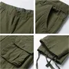 Men's Pants Plus Size 44 Spring/Summer Mens Cotton Cargo Pants Mens Multi Pocket Mens Casual Jogging Pants MensL2404