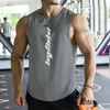Tabbure de réservoir masculin pour hommes Jogger Summer Nouveau réseau de fitness Gym de gym de séchage rapide