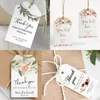 Party Decoration Custom Tags Personalized Wedding With Hole Candy Favors Gift Boxes Cupcake Thank You 100 Pieces