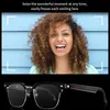 Okulary przeciwsłoneczne nowe kamera inteligentne okulary TWS bezprzewodowa kość Bluetooth przewodząca wodoodporna słuchawki