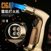 Four Jet Flame Cigar Light Desktop Spray Spray Soudage de soudage Briquet avec poignée en gros
