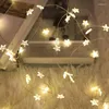 Strings 4m Mini LED LED STAR Fairy Lights Cr2032 Bateria Decoração