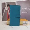 メンズレディースの垂直長い財布ソリッドカラーハンドバッグデザイナーバッグレディースジップトラベルウォレットコインパースオリジナルボックスRKXFR