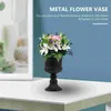 Vase Vintage Metal Flower Vase素朴なアレンジメントコンテナポットバケツウェディングパーティーテーブル装飾