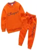 Vêtements Enfants Enfant Tracksuit Boys Vêtements Enfants Sweat à capuche Pants de survêtement Jogging Suit Fashion Casual Wild Baby9278702