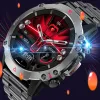 Uhren Gejain New 1,53 -Zoll -KI -Sprachanruf Smart Watch Sports Fitness Tracker Heart Monitor wasserdichte Smartwatch für Android iOS