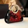 High-end Flower Feeling Eleganct Temperament Mothers Bag 2024 Wszechstronna torebka kobiet w średnim wieku dla kobiet