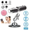 Nouveau microscope WiFi Electron Kid Prostoremer 1000x 2MEGAPIXELS 1000X BAGDIFICATION VIDÉO 8 LED LED LUMIÈRE MINI MINI CAME Endoscope 1.