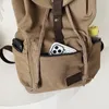 Backpack Retro Men Computer Student School Bag de viagem Rucksack College Daypack Vintage Mochilas para Mujer Casual Back Pack