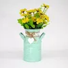 Vases Vintage Shabby Chic Flower Vase Vase Pitcher Pitcher Metal Wedding Home Decor