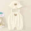 Designer Baby Rompers Bodyborn Bodyfant Body Infant Halingsuits Cotton Toddler Boy Girl Girl +Cap Outfit Kids Set di vestiti per bambini