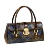 Bag Womens 2024 Versatile Cowhide Large Simple Handbag