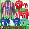 24 25 Madrids Morata Griezmann Fußballtrikot 23 24 25 Koke Memphis Correa Shirt S. Lino M.llorente Saul J.M. Gimenez bei Man Kids Kit Football Shirt Camisetas Uniform