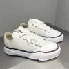 Maison mihara yasuhiro unica scarpe tela da uomo da donna cappello di punta mmy scarpe