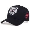 New Cotton Black Tiger broderie Baseball Cap Men Femmes Hip Hop Hop Summer Camier de loisirs Caps Unisexe Snapback Hats Gorras